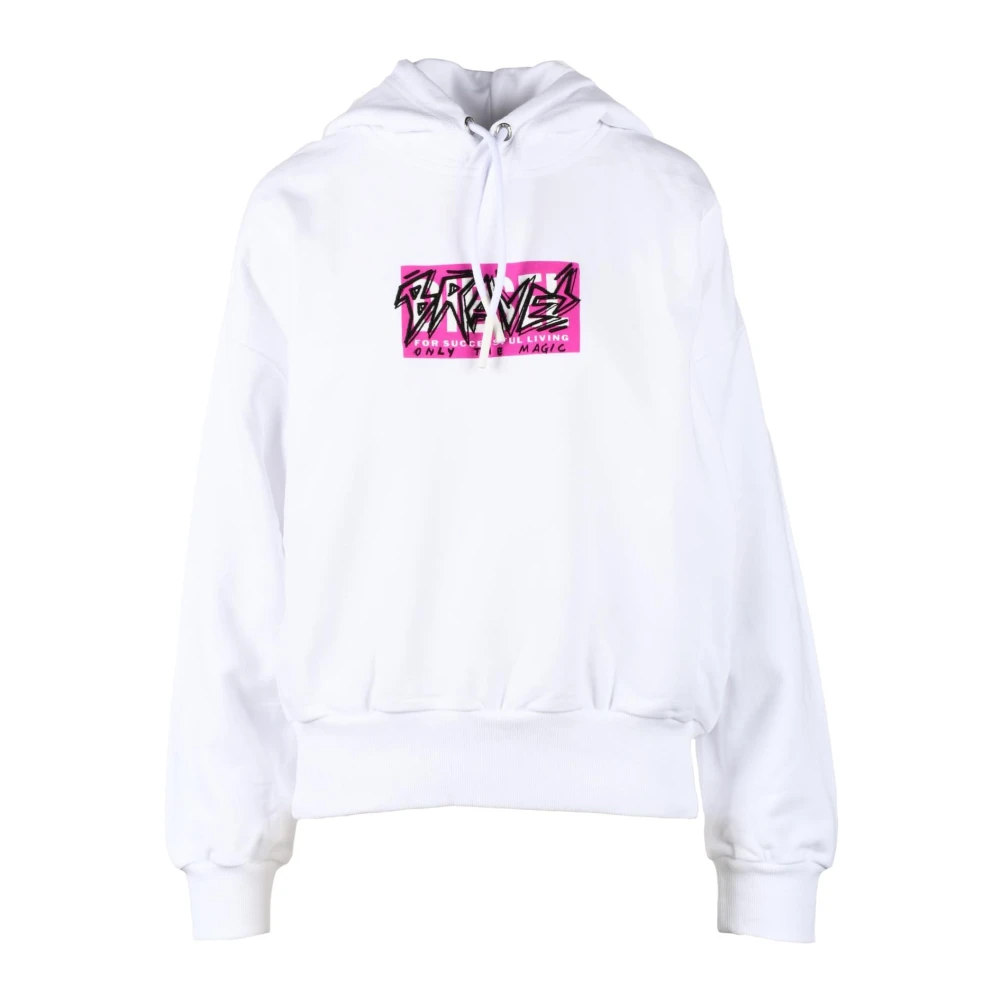 Diesel Katoenen Sweatshirt White Dames