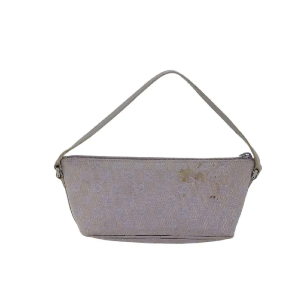 Gucci Vintage Pre-owned Canvas gucci-bags Purple Dames