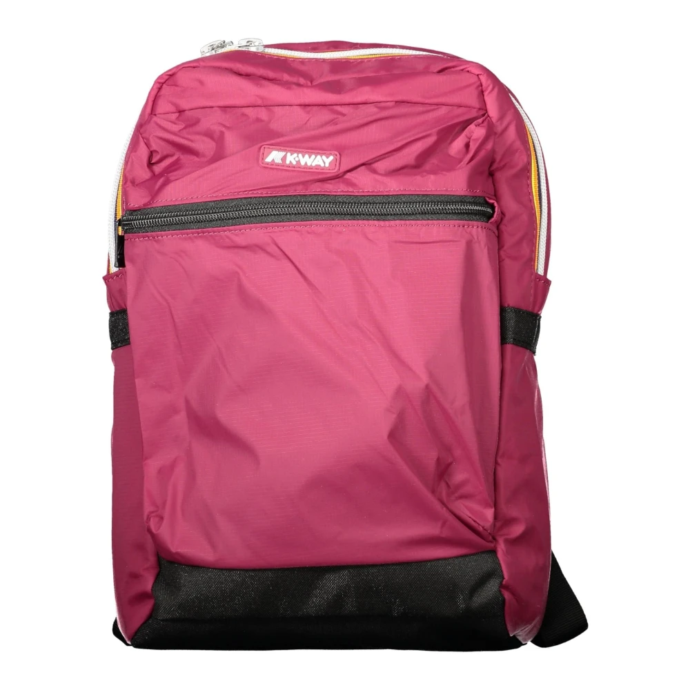 K-way Paarse Damesrugzak met Diverse Functies Pink Dames