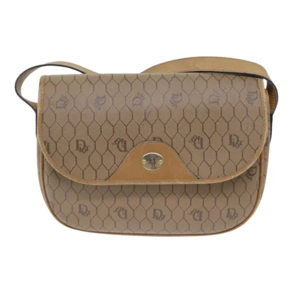 Dior Vintage Pre-owned Canvas dior-bags Brown Dames