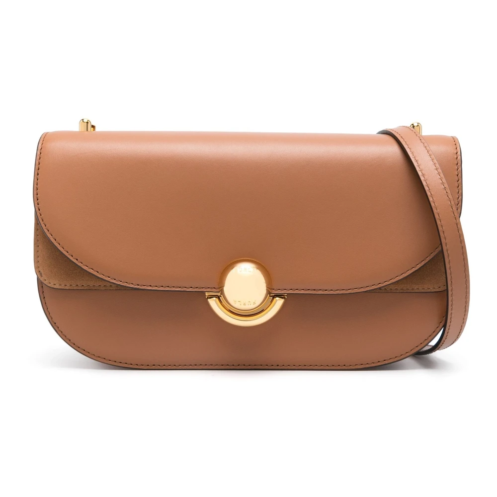 Furla Stijlvolle Schoudertas Brown Dames