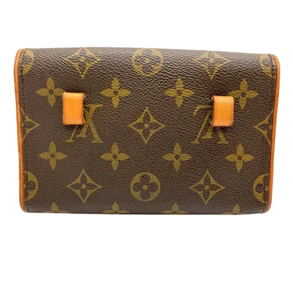 Louis Vuitton Vintage Pre-owned Canvas shoulder-bags Brown Dames