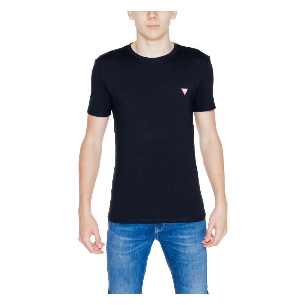 Guess Men's Black Core Tee Autumn/Winter Collection