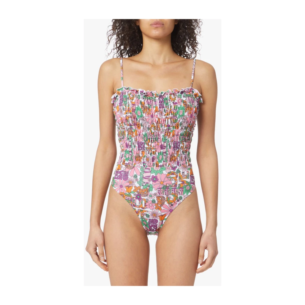 Chiara Ferragni Collection Stijlvolle Eendelig Badpak Multicolor Dames