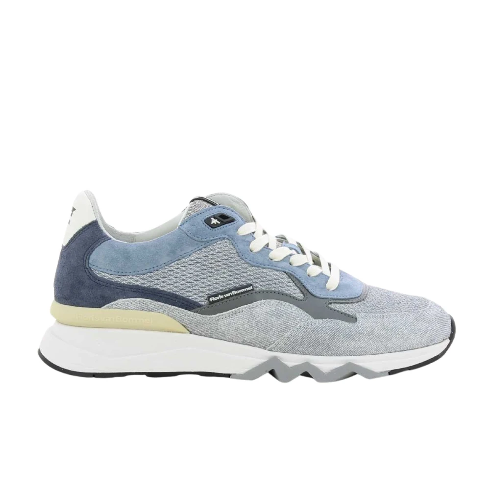 Floris van Bommel Blauwe Herenschoenen Sfm-10136 Z25 Heren Schoenen Grijs