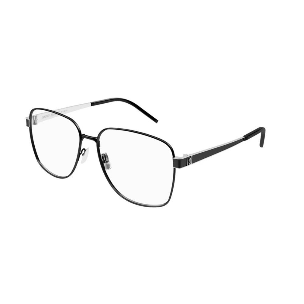 Saint Laurent Zwarte M134 Zonnebril Black Unisex