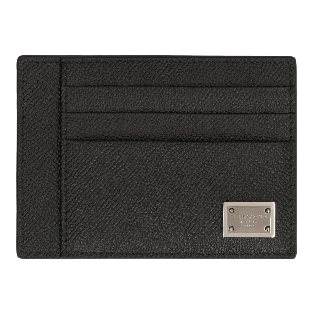 Dolce & Gabbana Men's Black Dauphine Card Holder