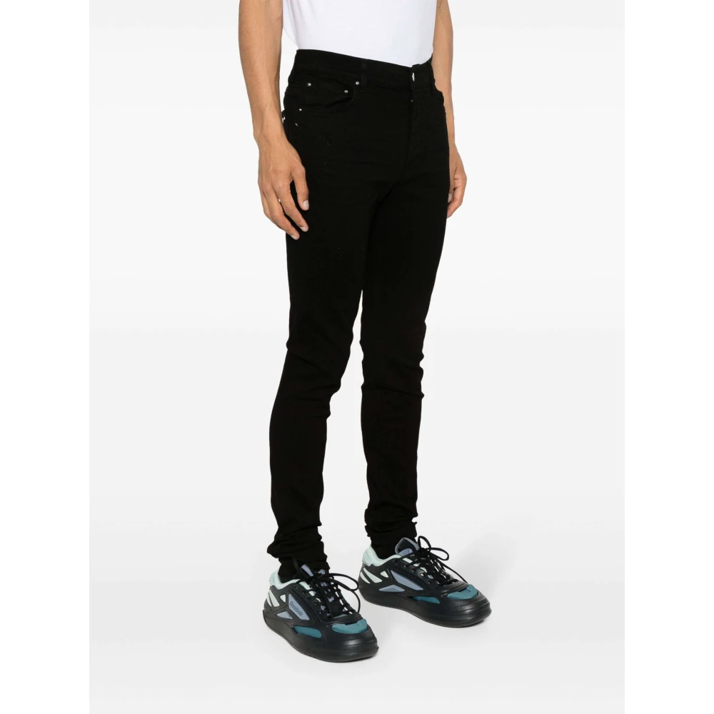 Amiri Zwarte Skinny Stretch Denim Jeans Black Heren