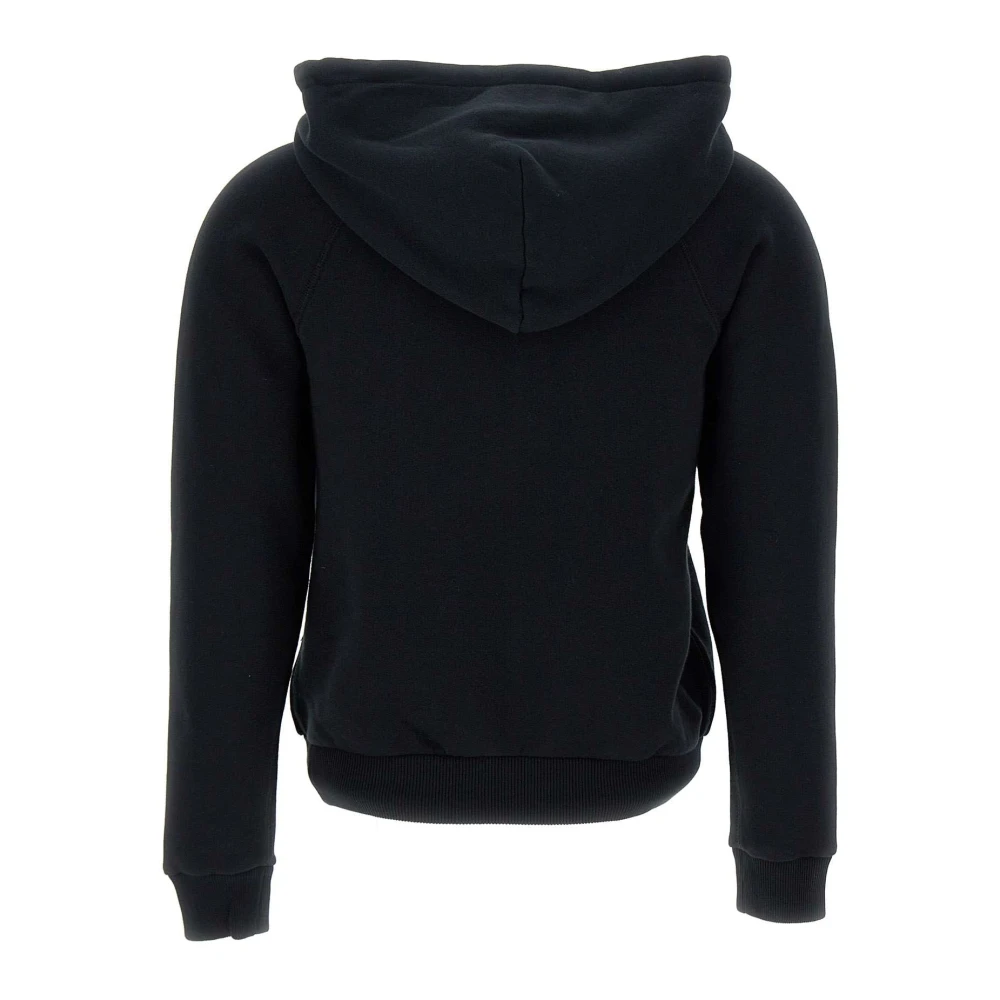 Polo Ralph Lauren Zwarte katoenmix sweatshirt met capuchon Black Dames