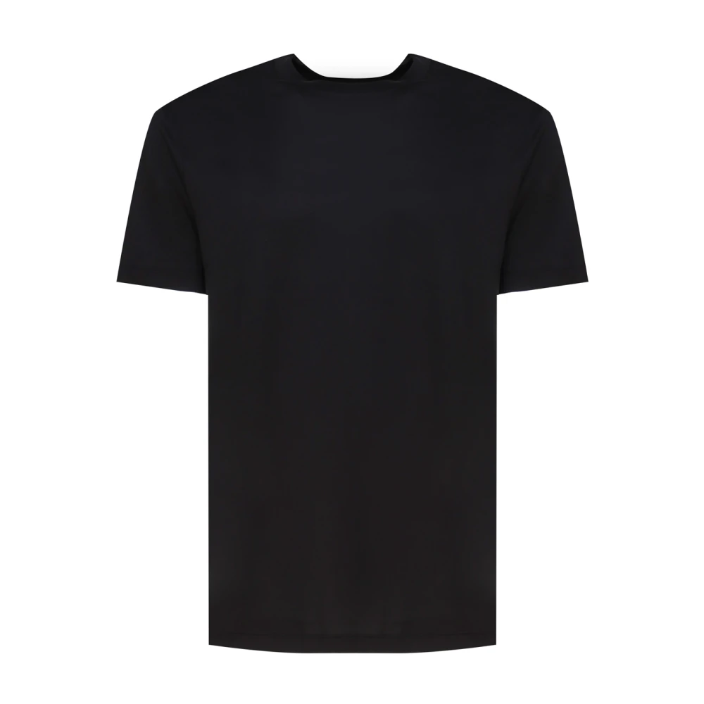 Emporio Armani Mannelijk Zwart E T-Shirts En Polos