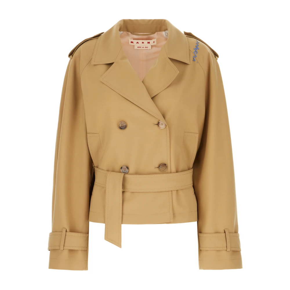 Coats > Trench Coats - - Marni - Modalova