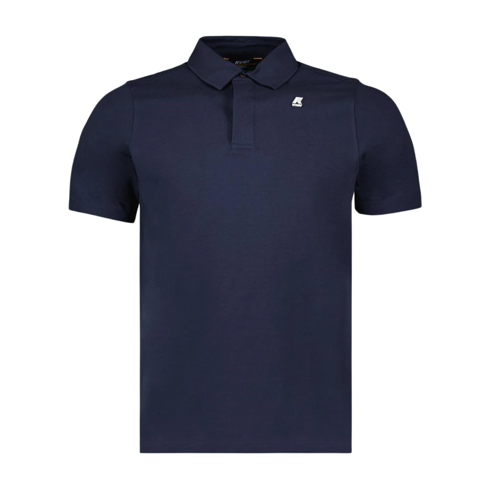 K-Way Uomo Blu Polo Vincelle