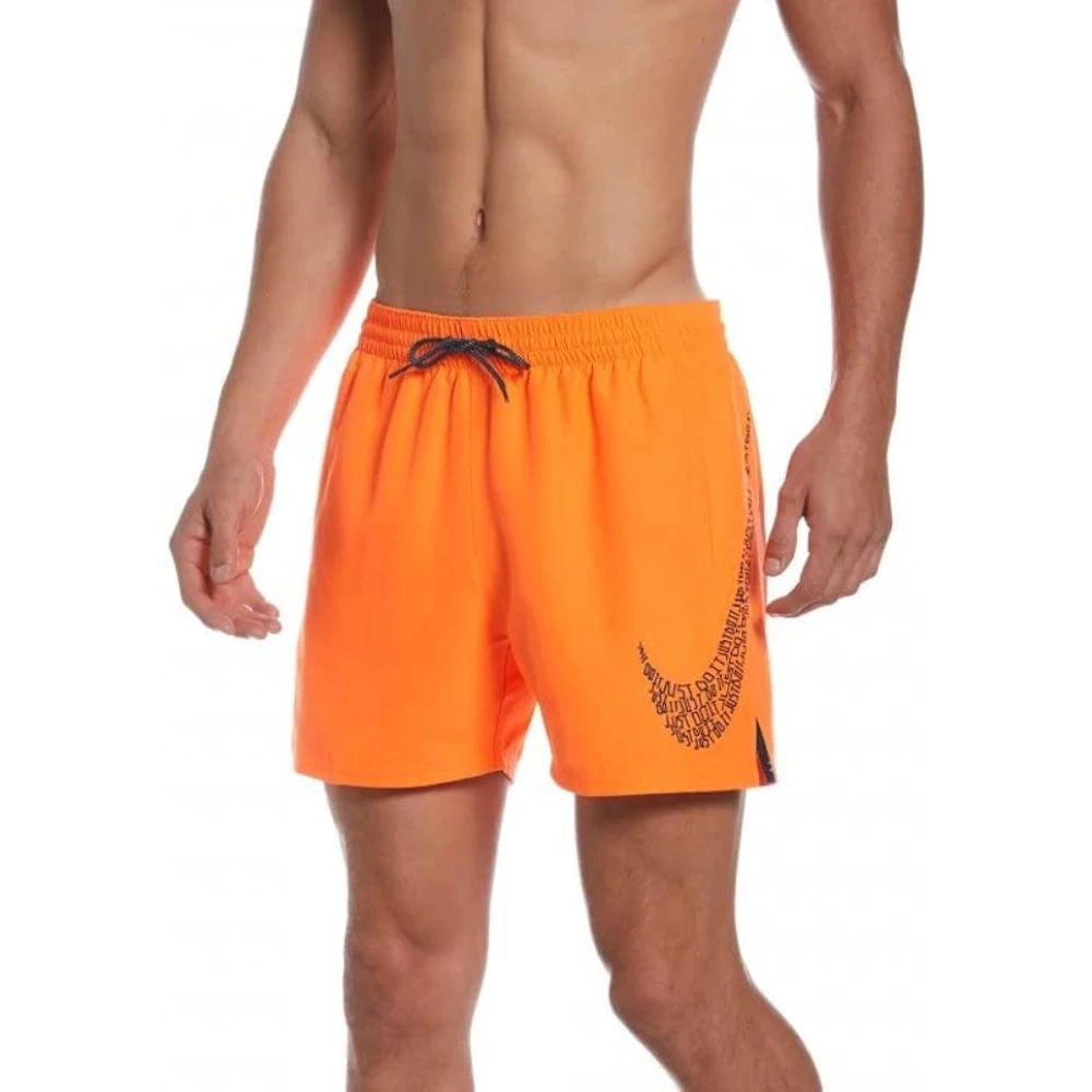 Nike Oranje Heren Strand Volley Shorts Orange Heren