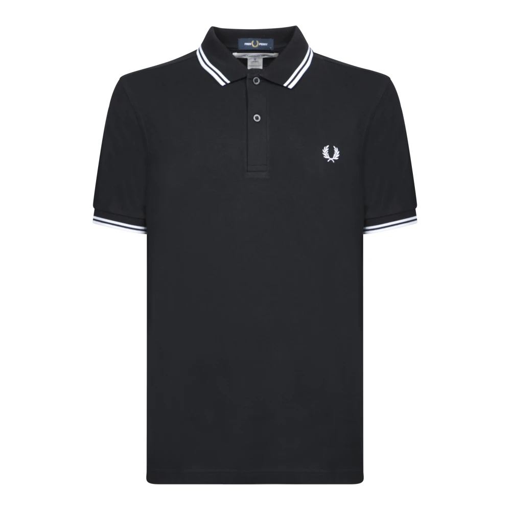Comme des Garçons Zwarte Poloshirt Stijlvolle Herenkleding Black Heren