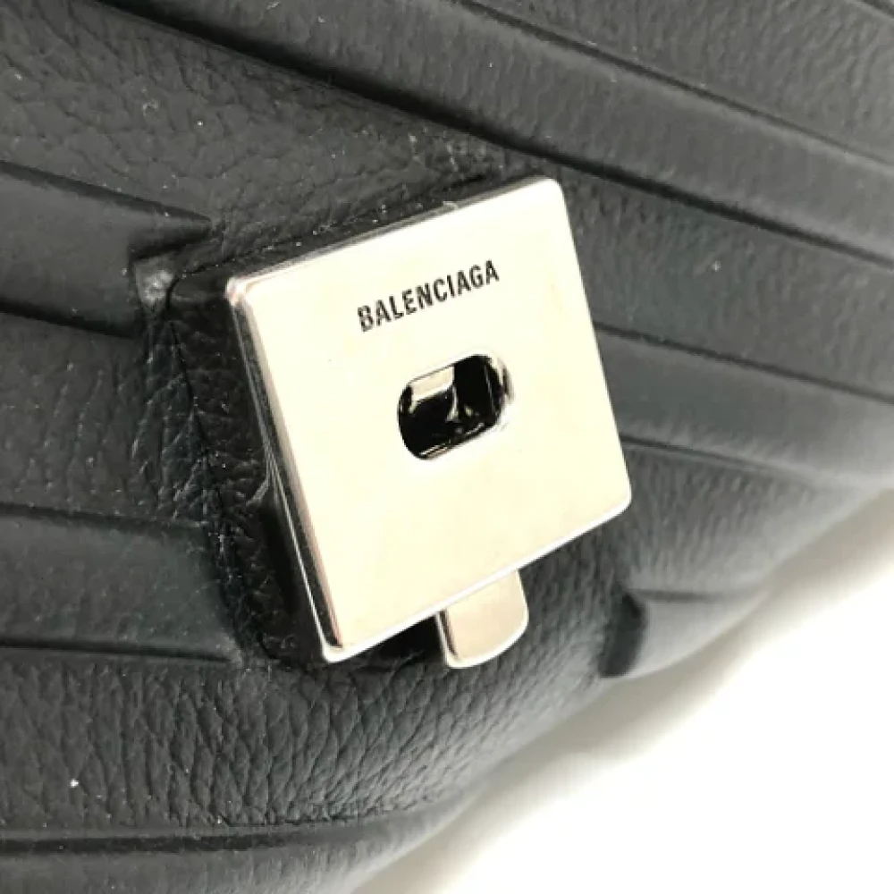Balenciaga Vintage Pre-owned Leather balenciaga-bags Black Dames