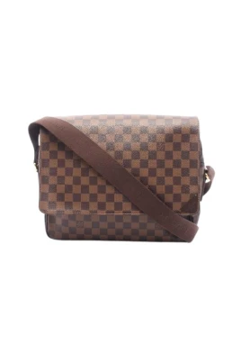 Pre-owned Shelton MM Damier Ebene Axelremsväska