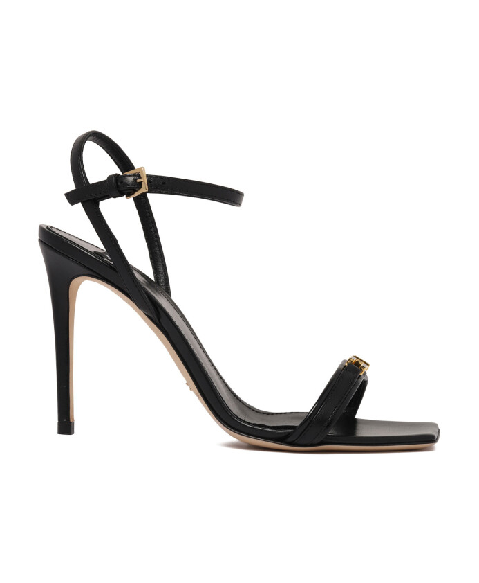 black-ankle-strap-sandal-with-sculptured-heel