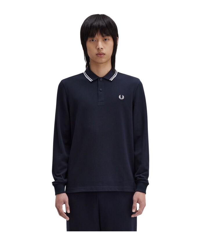 long-sleeve-polo-with-trim