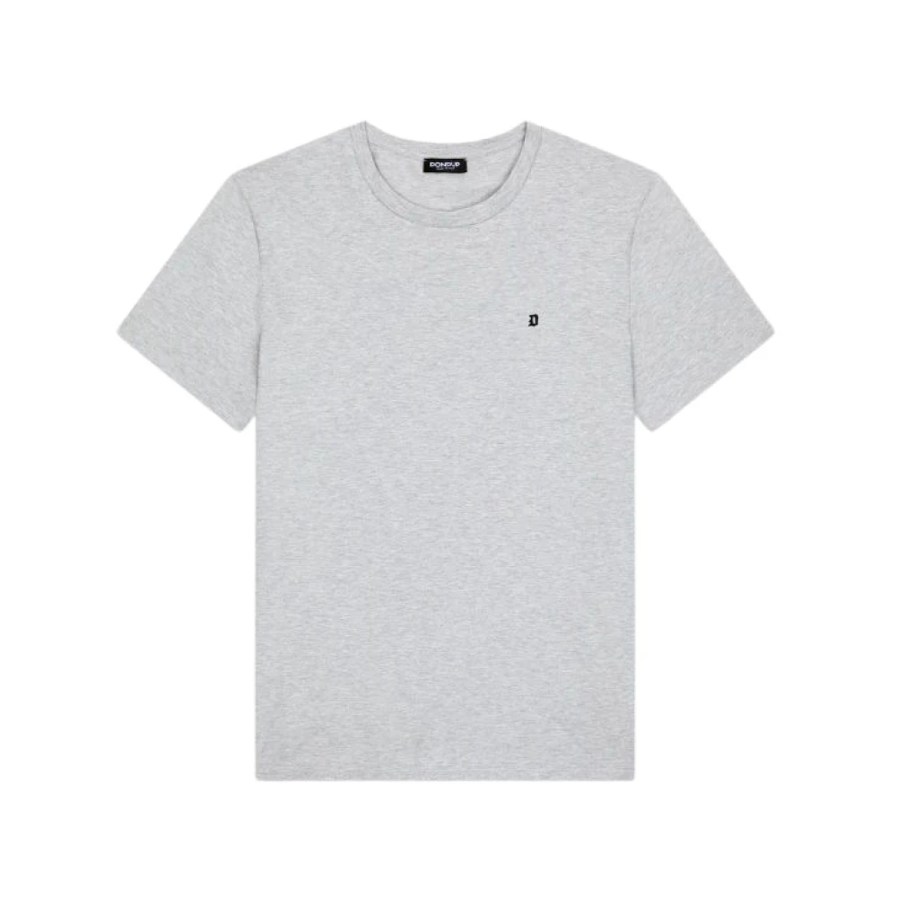 Dondup Herr Grå Toppar M, T-Shirt Girocollo Regular