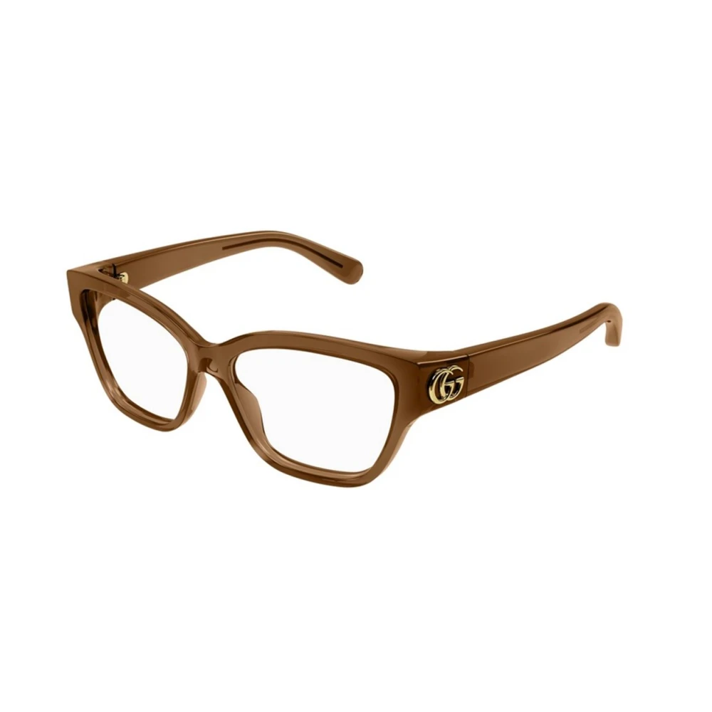 Gucci Brown Authentic Stylish Glasses- Premium Quality! - Female - Glasses - 53 Mm - Accessories