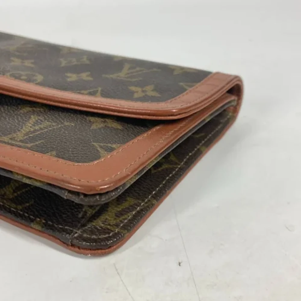 Louis Vuitton Vintage Pre-owned Cotton louis-vuitton-bags Brown Dames