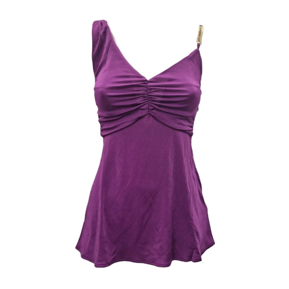 Guess Stijlvolle Top voor Vrouwen Purple Dames