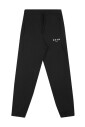 black-logo-print-sweatpants-elasticated-cuffs