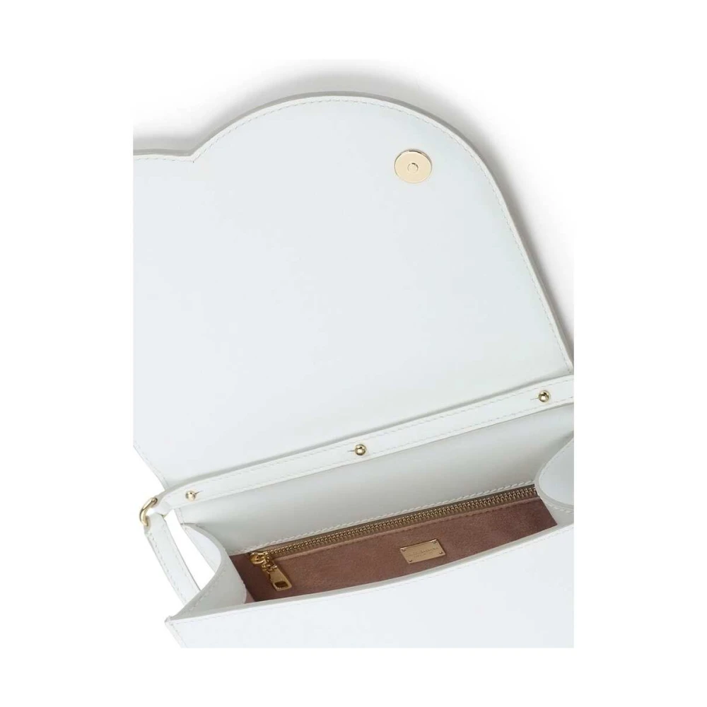 Dolce & Gabbana Witte DG Logo Crossbody Tas White Dames
