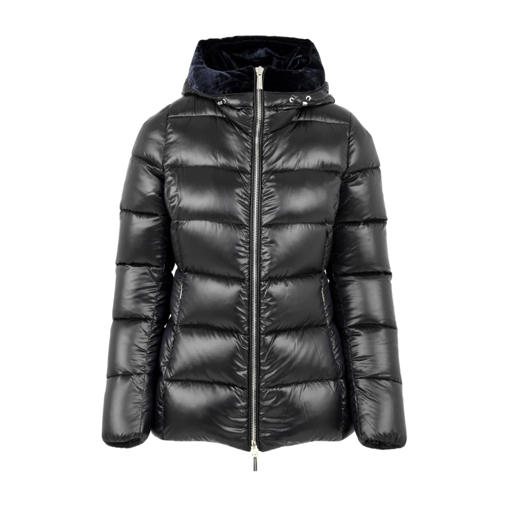 Moorer Vrouw Blauw Jassen Dames, S, Coats