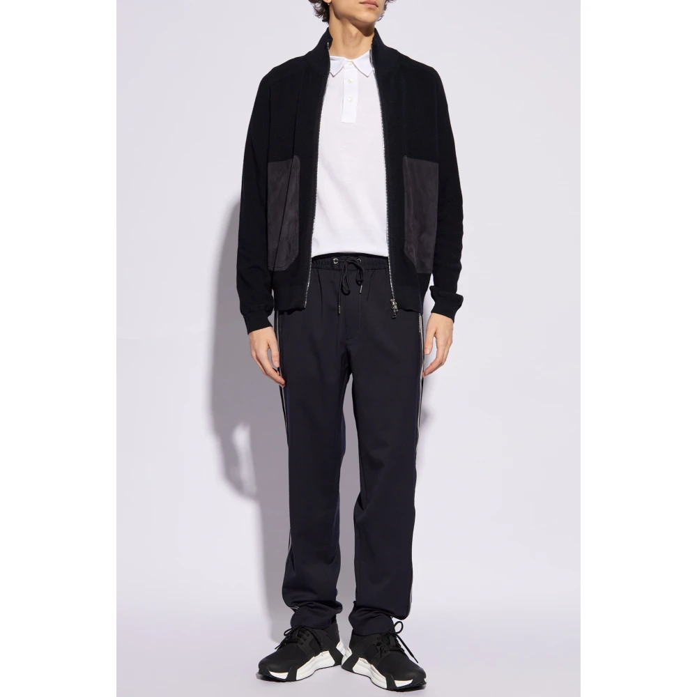 Moncler Ritsvest Blue Heren