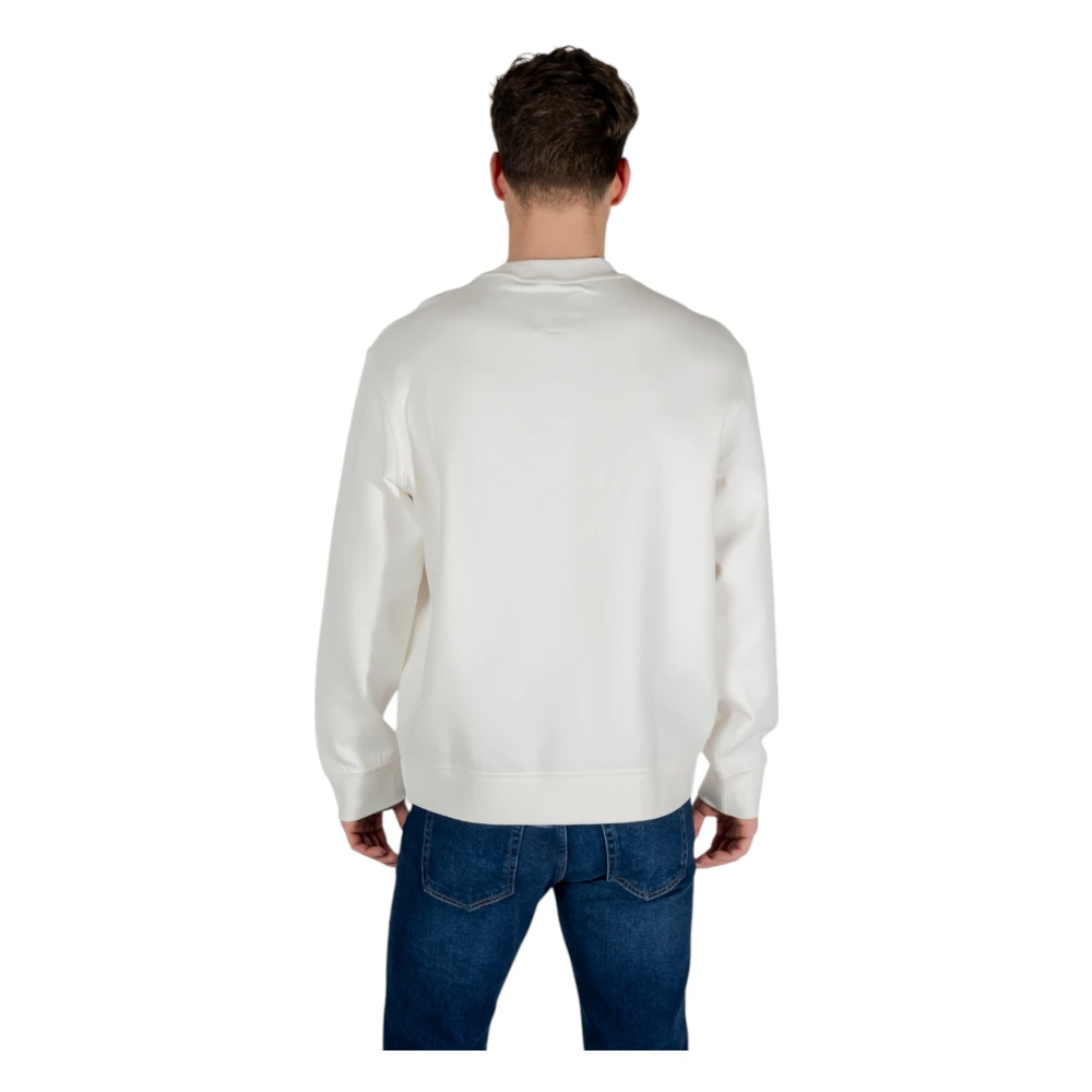 Armani Exchange Onbedekte Sweatshirt Lente Zomer Collectie Beige Heren