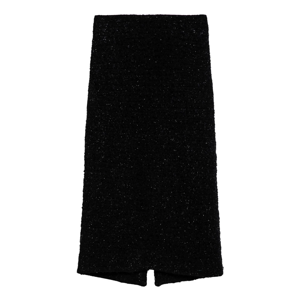 Balenciaga Mini Rok in Trendy Stijl Black Dames