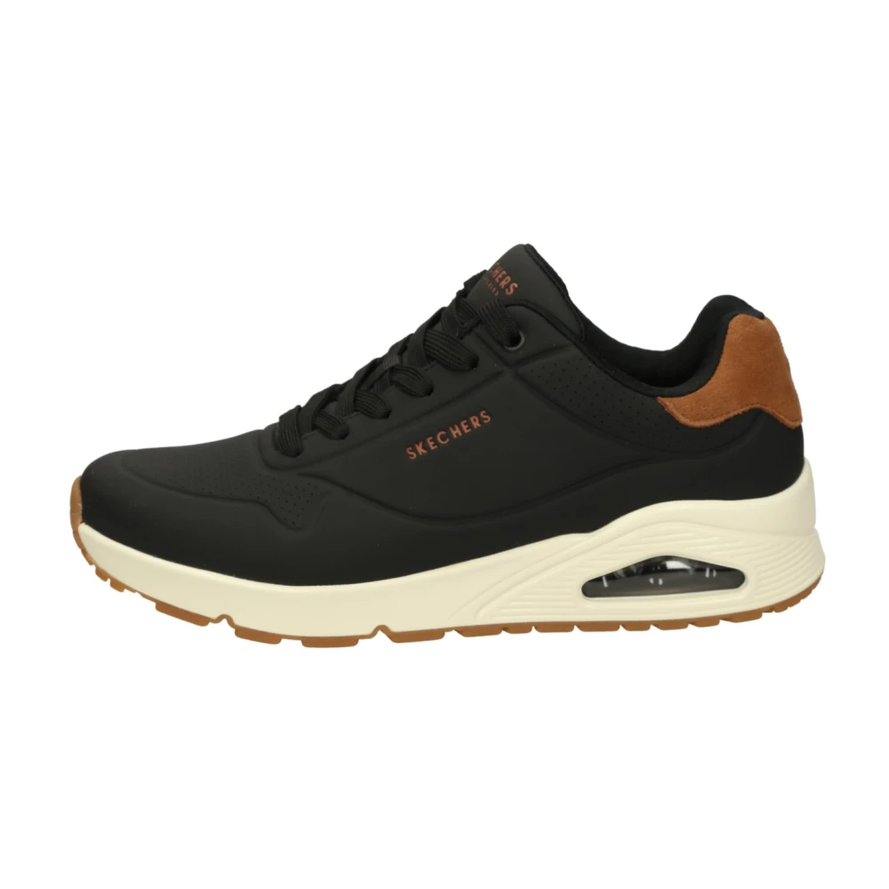 Skechers Uno Suited On Air Heren Schoenen Zwart