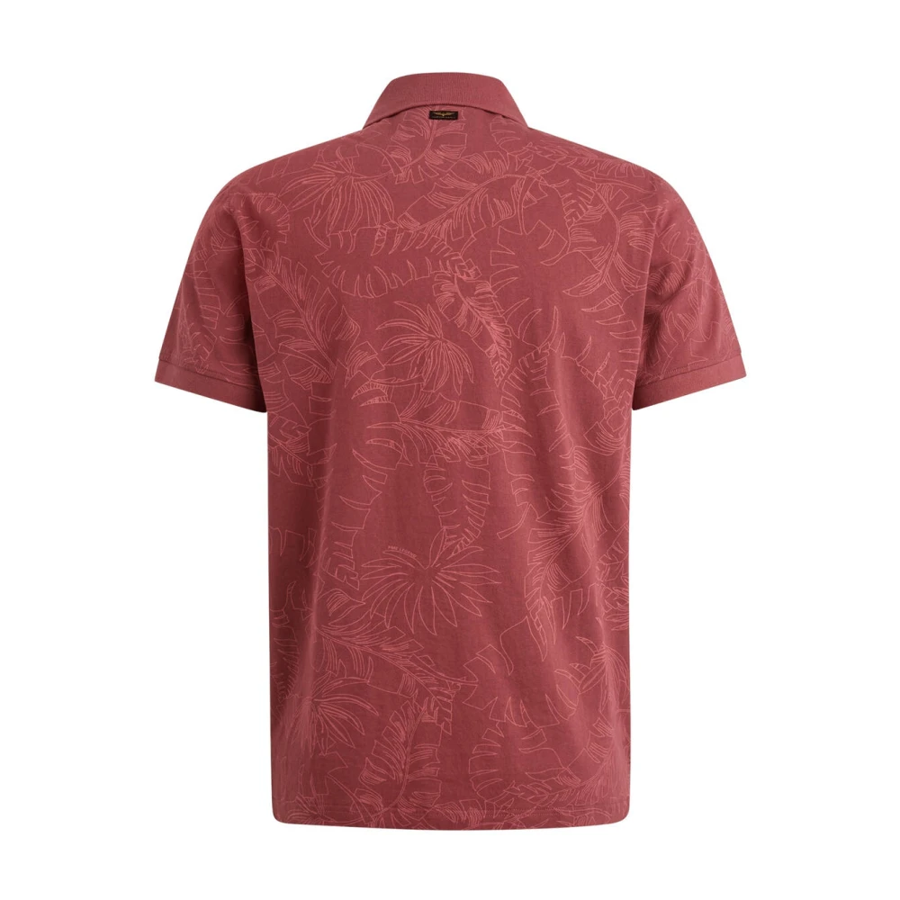 PME Legend Korte Mouw Polo Single Jersey Brown Heren