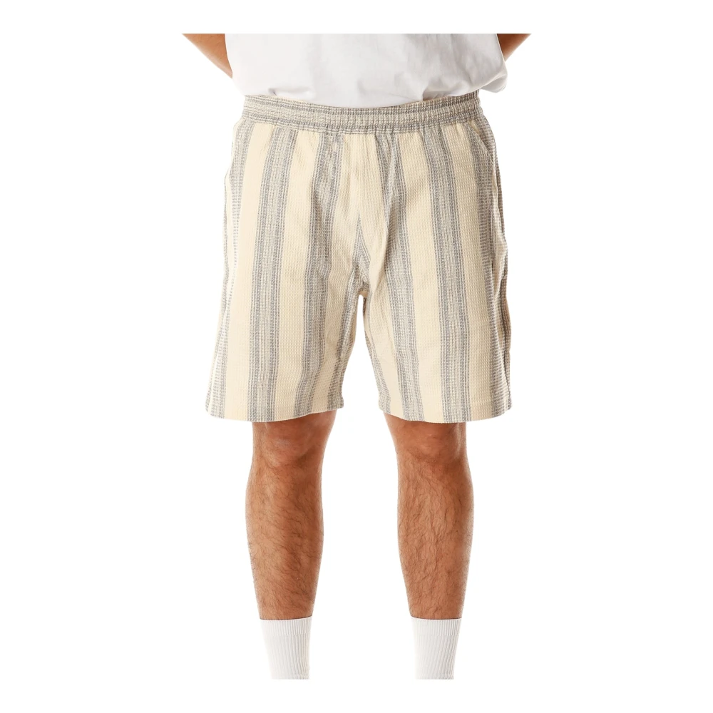 Carhartt WIP Wafelstructuur Elastische Taille Shorts Multicolor Heren