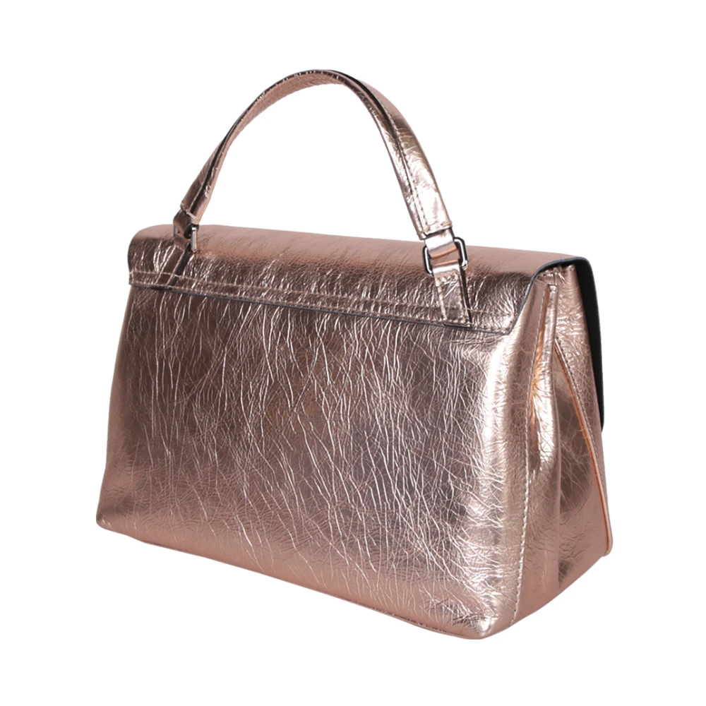 Zanellato Stijlvolle leren tas met bovenhandvat Orange Dames