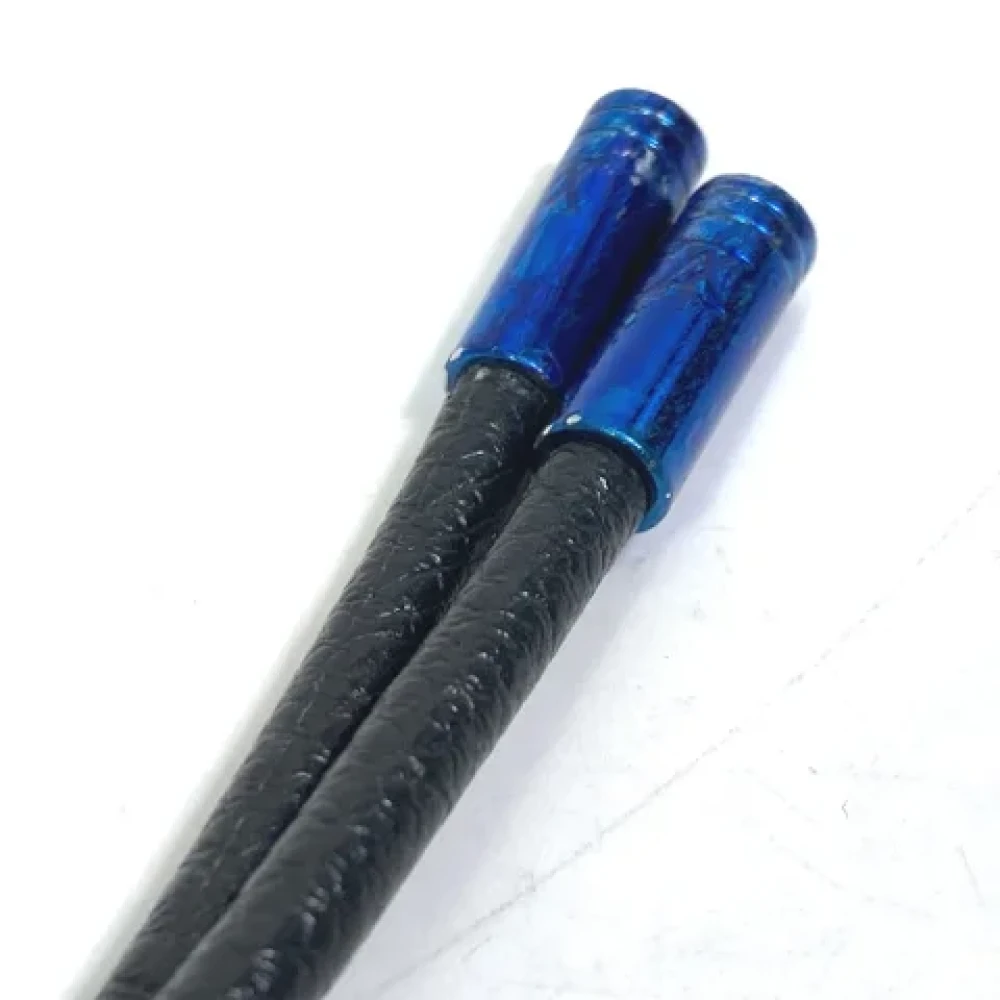 Louis Vuitton Vintage Pre-owned Leather key-holders Blue Heren