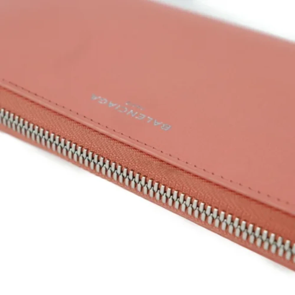 Balenciaga Vintage Pre-owned Leather wallets Pink Dames