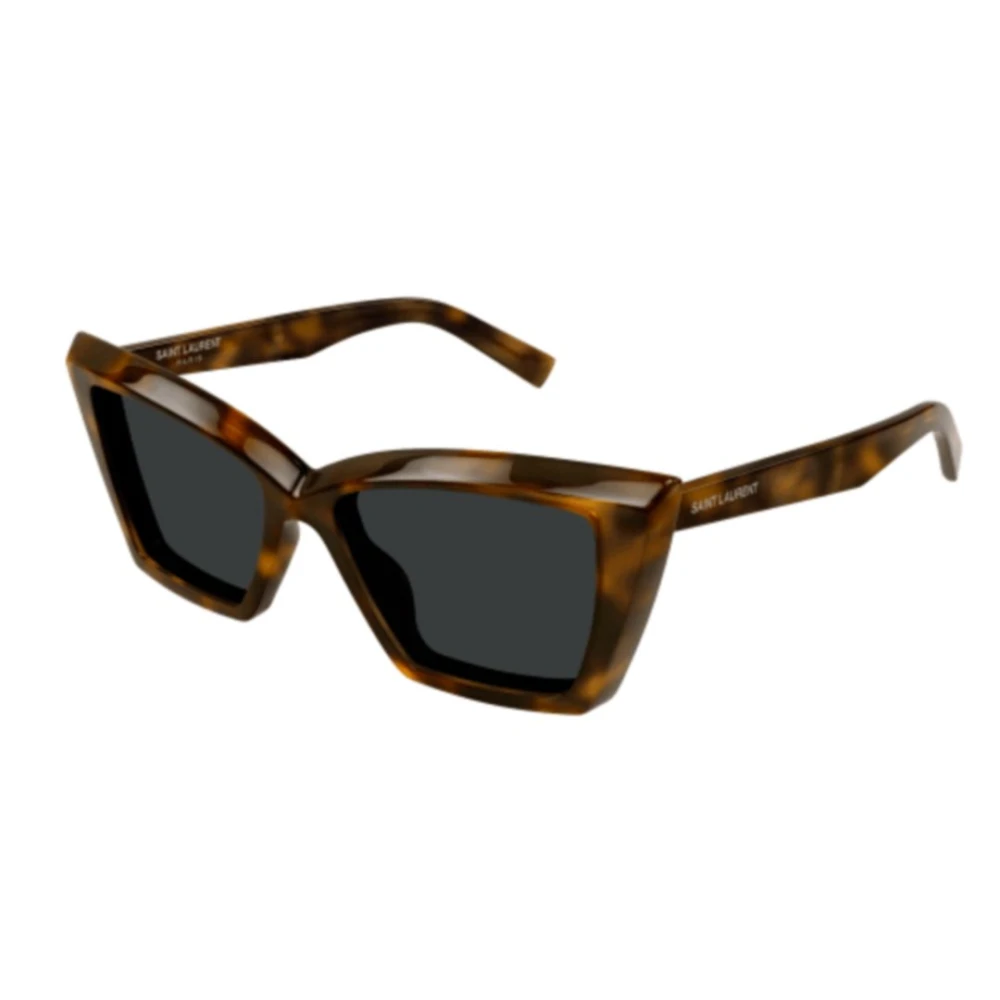 Saint Laurent Unisex Brown Square Sunglasses