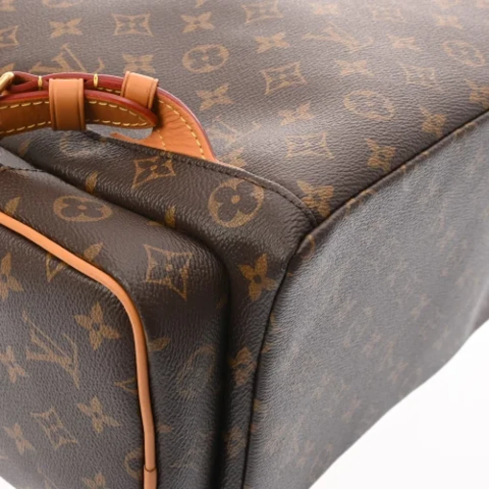 Louis Vuitton Vintage Pre-owned Canvas backpacks Brown Dames
