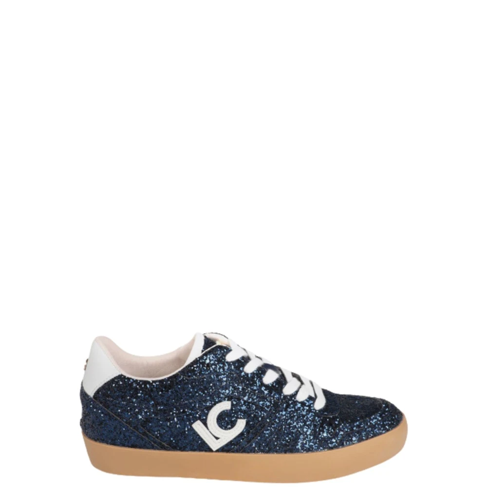 Blue Night Sneakers with Wedge Heel - Lola Casademunt - Modalova