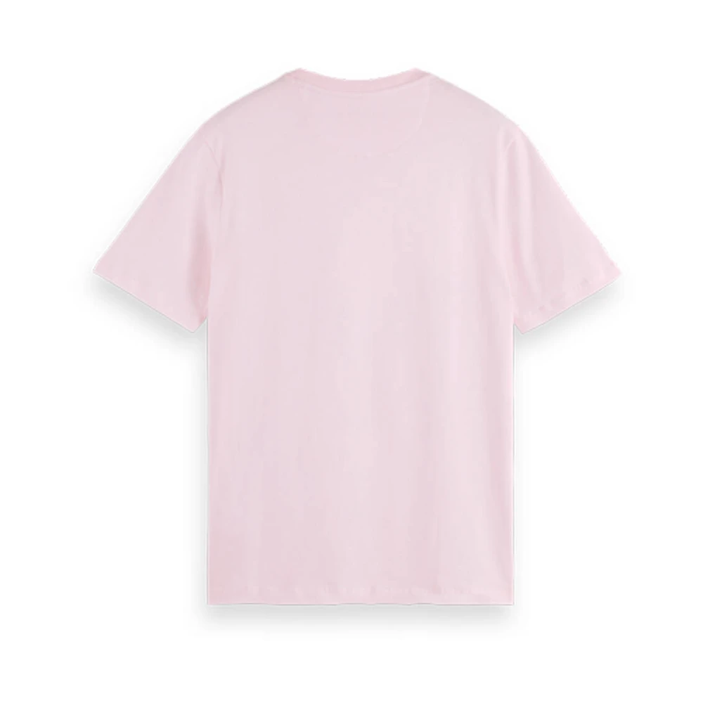 Scotch & Soda Scotch Soda T-shirt korte mouw 176898 Pink Heren