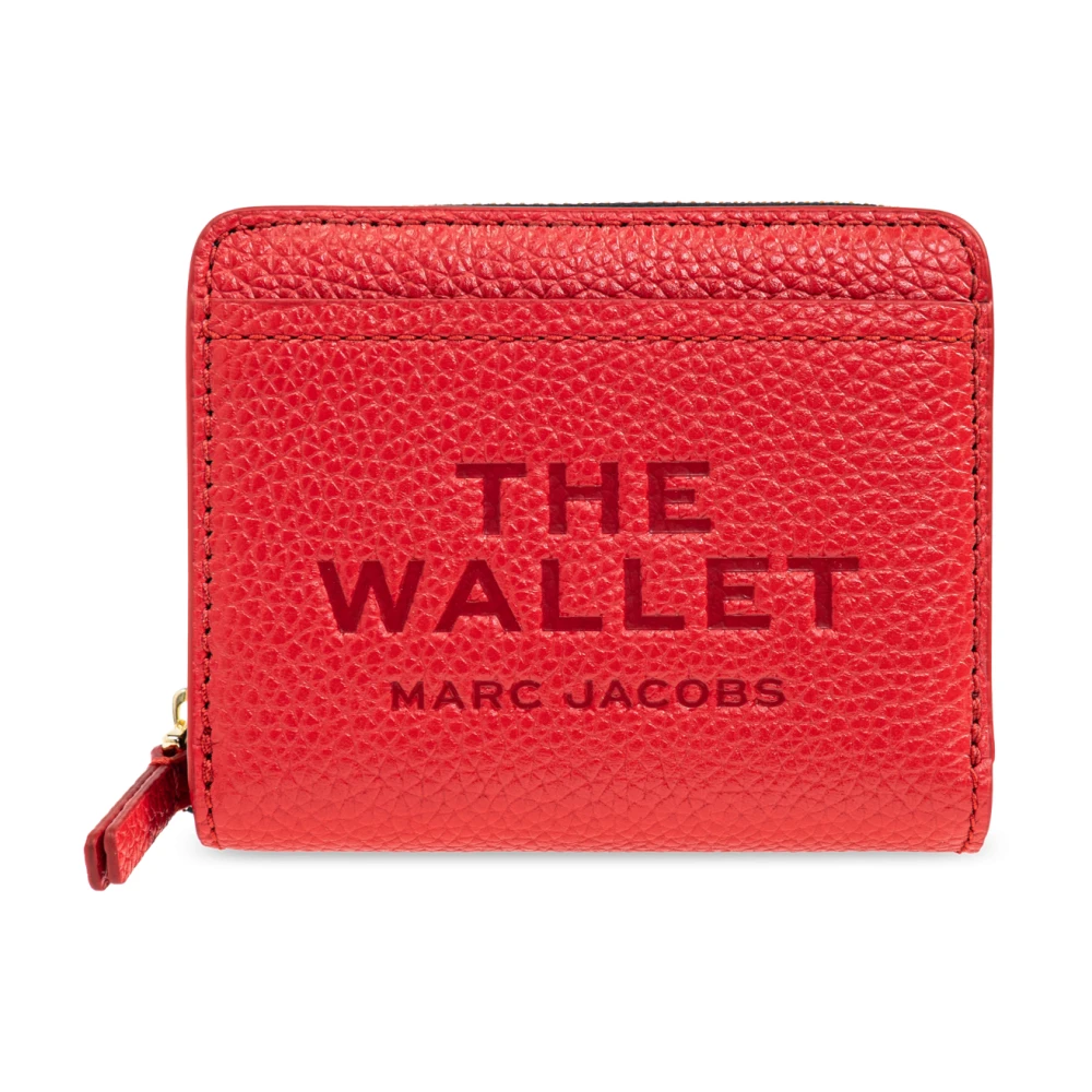 Marc Jacobs Women's Red Wallet The Marc Mini - Wallets & Cardholders - One Size - Accessories