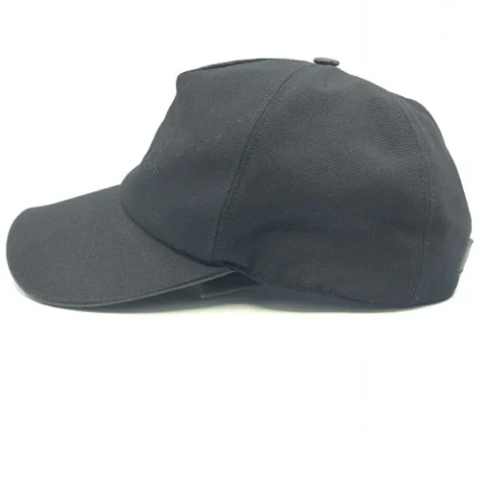 Dior Vintage Pre-owned Fabric hats Black Dames