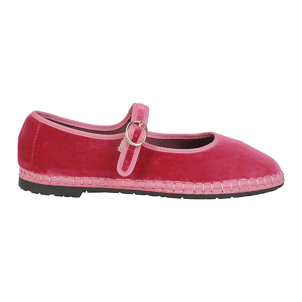 Flabelus Women's Pink Flat Shoes - Ballerina Shoes - 4 Uk - Shoes
