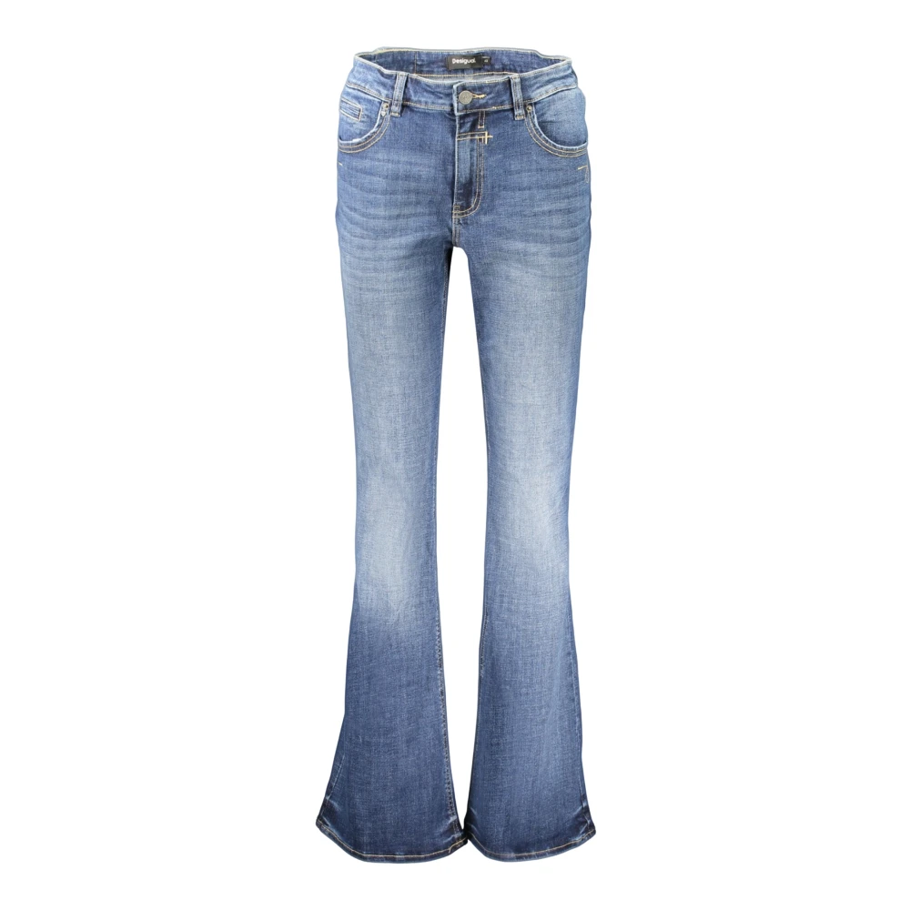 Desigual Women's Bleu Bootcut Jeans Lindsay - Image 3
