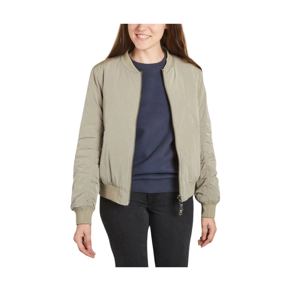 Blonde No.8 Omkeerbare Officier Kraag Jas Beige Dames