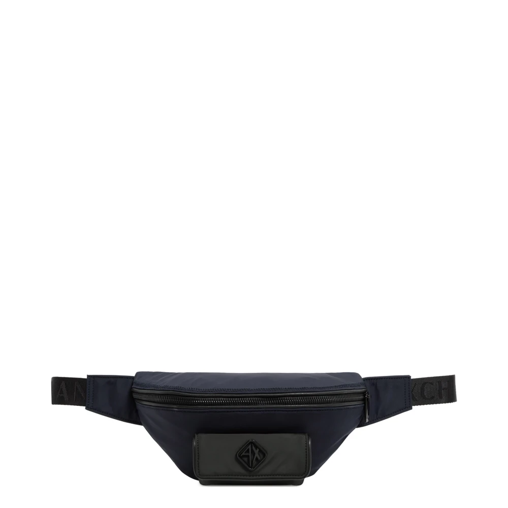 Armani Exchange Multicolor Heuptas met Verstelbare Band Blue Heren