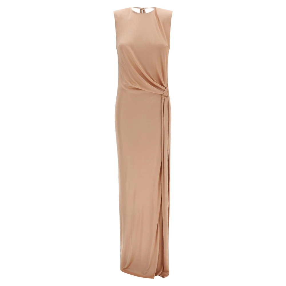 Elisabetta Franchi Pink Gowns, Female, S, Red Carpet Dress