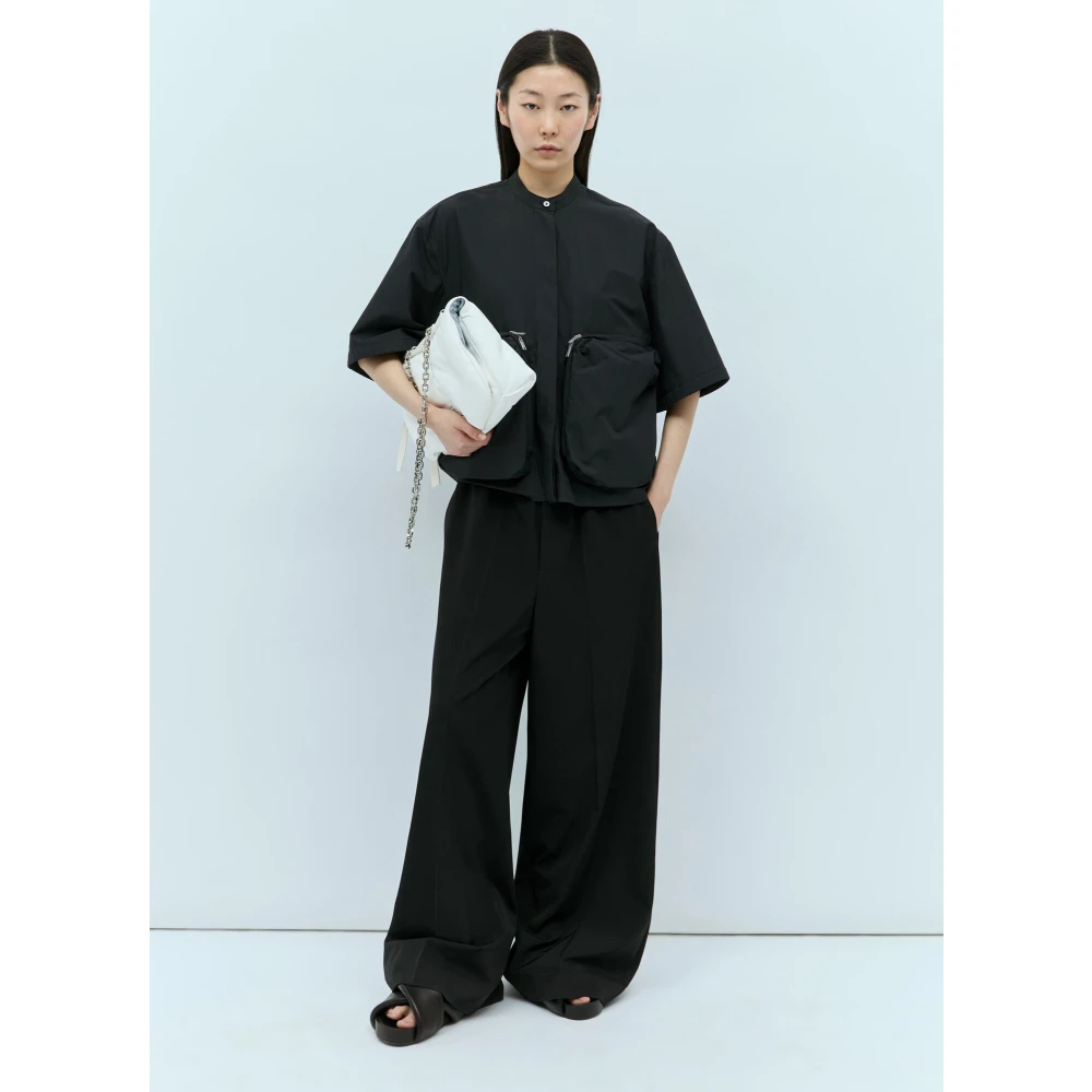 Jil Sander Shirts Black Dames